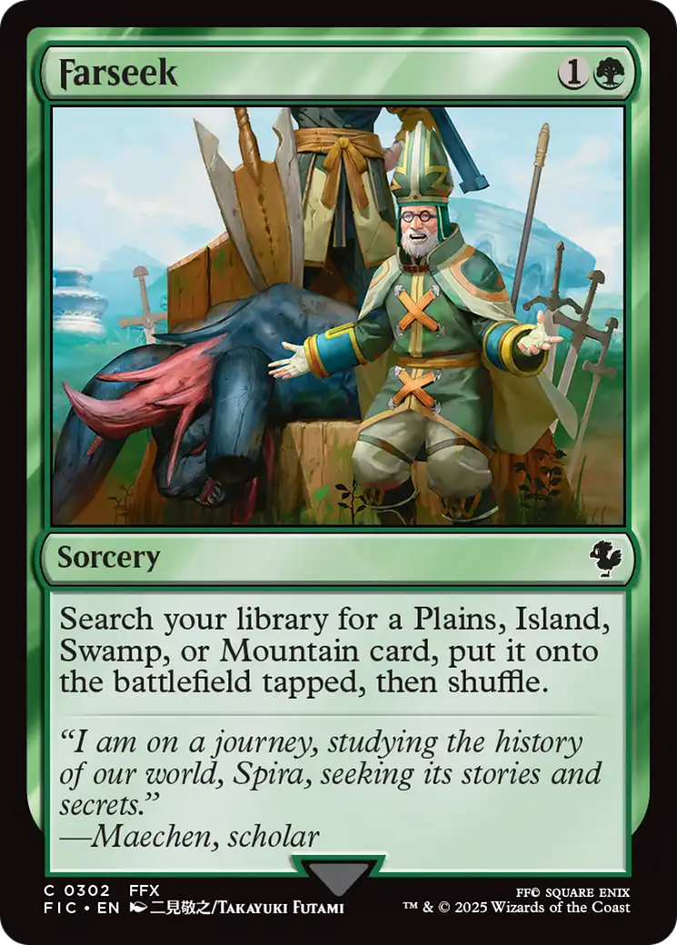 Farseek [FINAL FANTASY Commander] | Card Merchant Takapuna