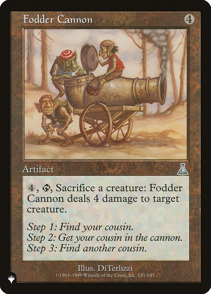 Fodder Cannon [The List] | Card Merchant Takapuna