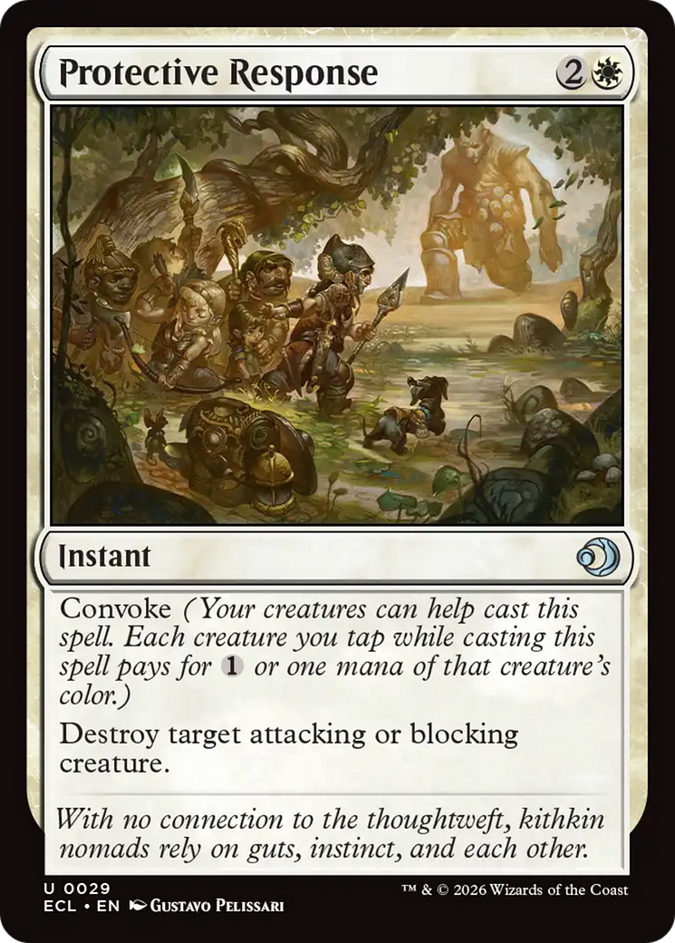 Protective Response [Lorwyn Eclipsed] | Card Merchant Takapuna
