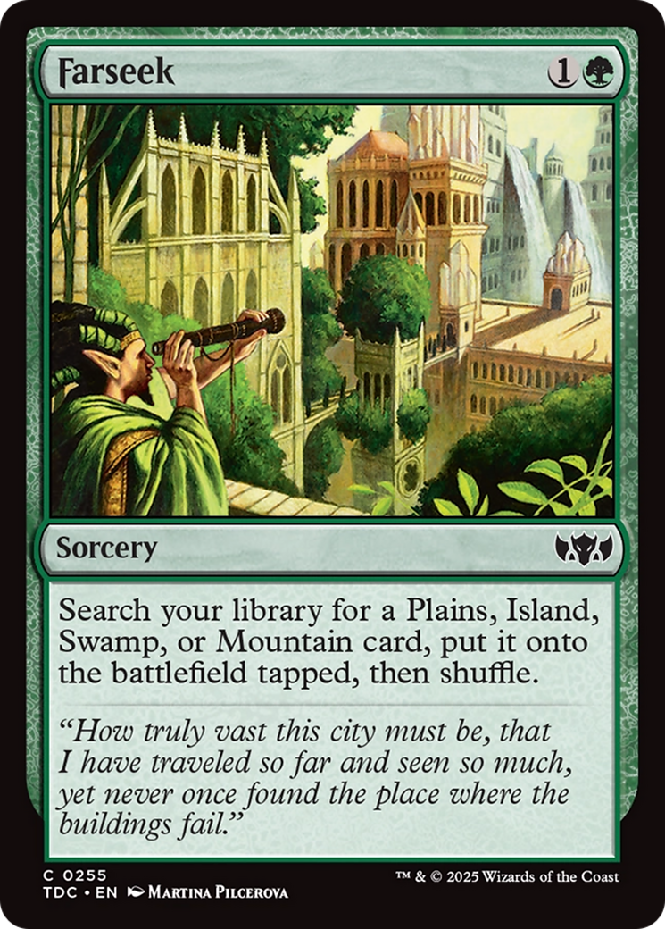 Farseek [Tarkir: Dragonstorm Commander] | Card Merchant Takapuna