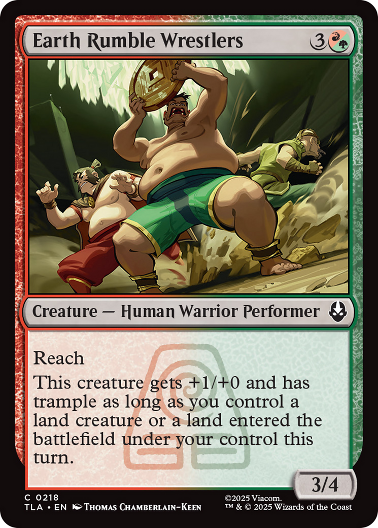 Earth Rumble Wrestlers [Avatar: The Last Airbender] | Card Merchant Takapuna