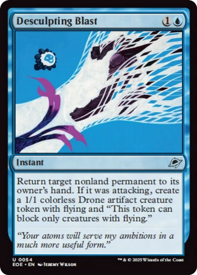 Desculpting Blast [Edge of Eternities] | Card Merchant Takapuna