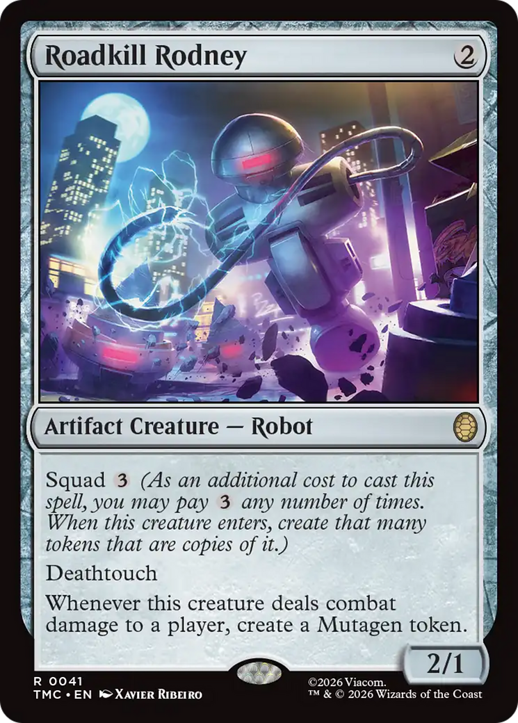 Roadkill Rodney [Teenage Mutant Ninja Turtles Commander] | Card Merchant Takapuna