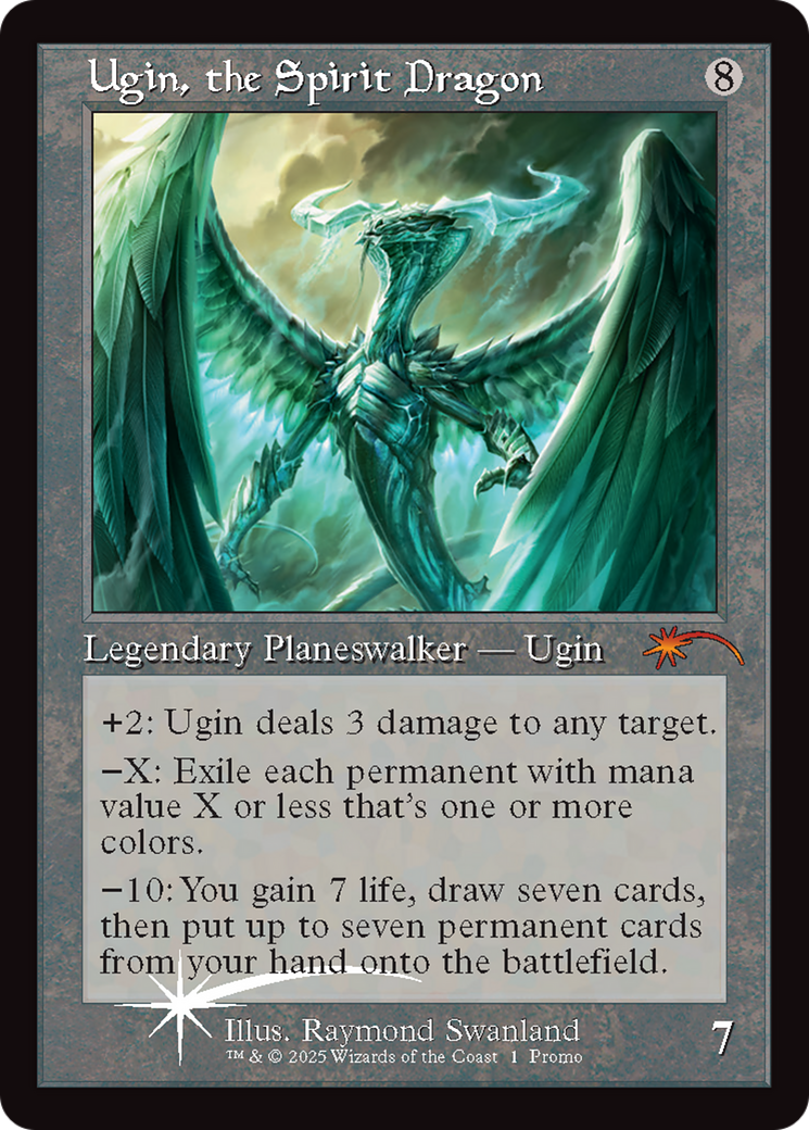 Ugin, the Spirit Dragon (Retro Frame) [Secret Lair Drop Series] | Card Merchant Takapuna