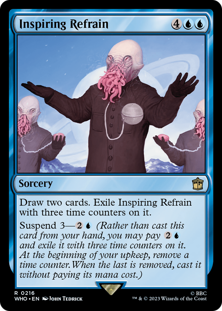 Inspiring Refrain [Doctor Who] | Card Merchant Takapuna