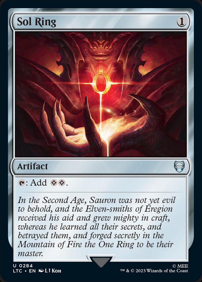 Sol Ring [The Lord of the Rings: Tales of Middle-Earth Commander] | Card Merchant Takapuna