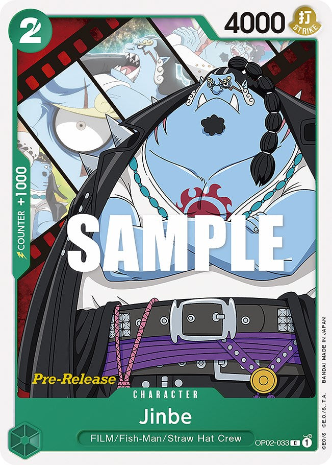 Jinbe [Paramount War Pre-Release Cards] | Card Merchant Takapuna
