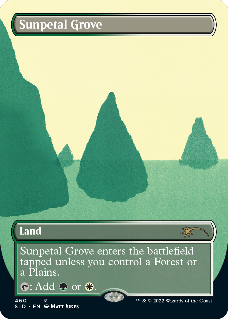 Sunpetal Grove (Borderless) [Secret Lair Drop Series] | Card Merchant Takapuna