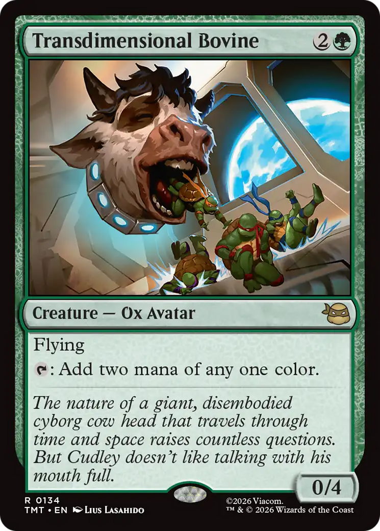 Transdimensional Bovine [Teenage Mutant Ninja Turtles] | Card Merchant Takapuna