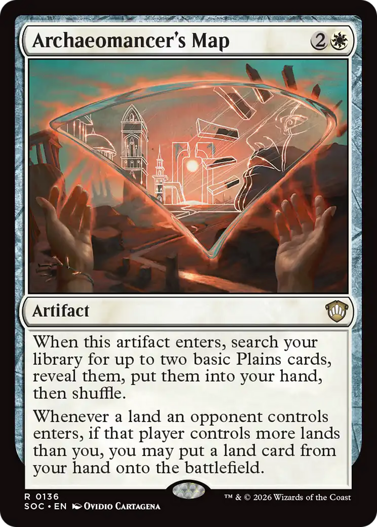 Archaeomancer's Map [Secrets of Strixhaven Commander] | Card Merchant Takapuna