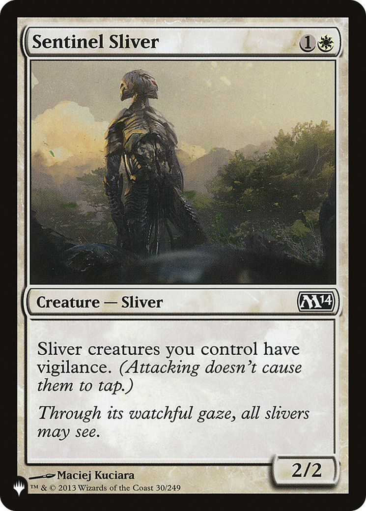Sentinel Sliver [The List] | Card Merchant Takapuna