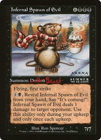 Infernal Spawn of Evil (Oversized) [Oversize Cards] | Card Merchant Takapuna