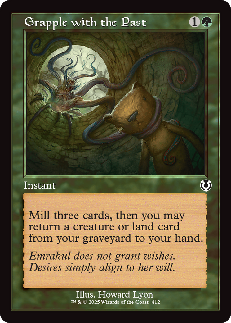 Grapple with the Past (Retro Frame) [Innistrad Remastered] | Card Merchant Takapuna