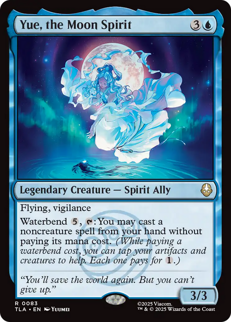 Yue, the Moon Spirit [Avatar: The Last Airbender] | Card Merchant Takapuna