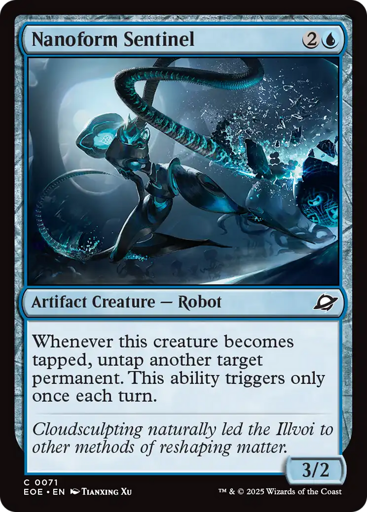 Nanoform Sentinel [Edge of Eternities] | Card Merchant Takapuna