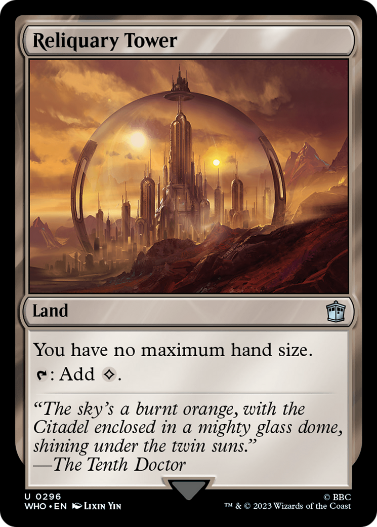 Reliquary Tower [Doctor Who] | Card Merchant Takapuna