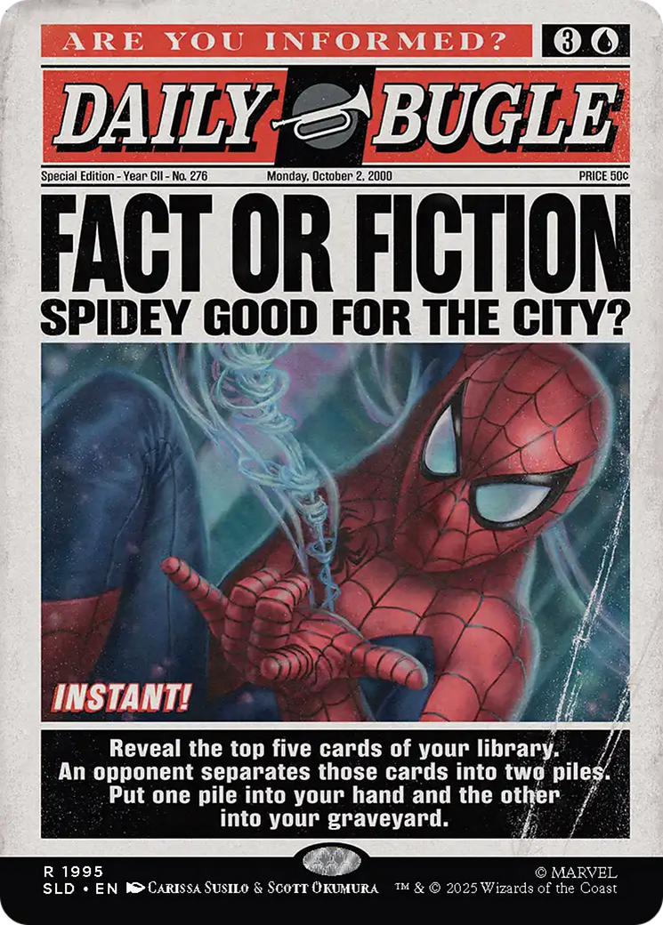 Fact or Fiction (1995) (Rainbow Foil) [Secret Lair Drop Series] | Card Merchant Takapuna