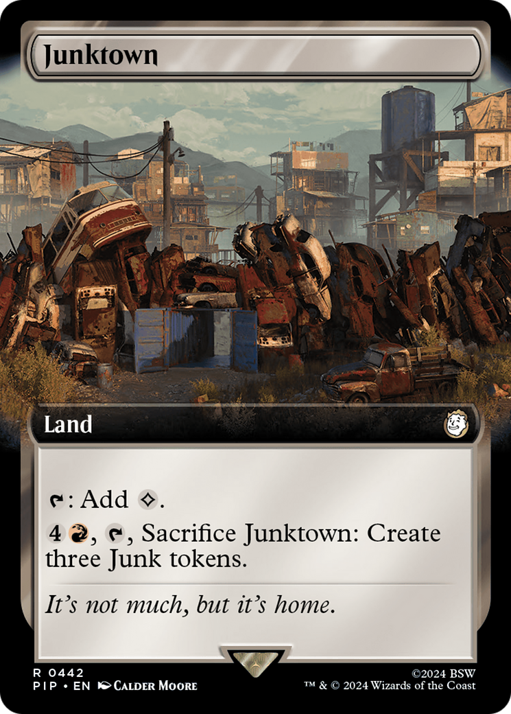 Junktown (Extended Art) [Fallout] | Card Merchant Takapuna