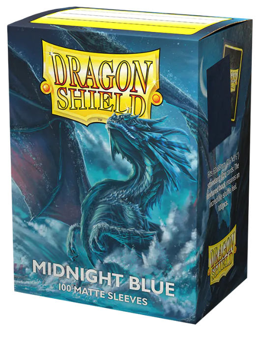 DS Sleeves (100) Midnight Blue Matte