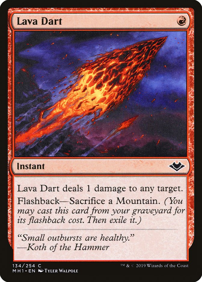 Lava Dart [Modern Horizons] | Card Merchant Takapuna