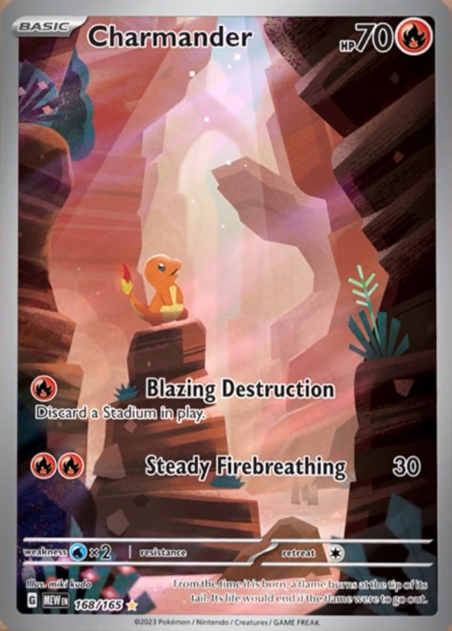 Charmander (168/165) [Scarlet & Violet 151] | Card Merchant Takapuna