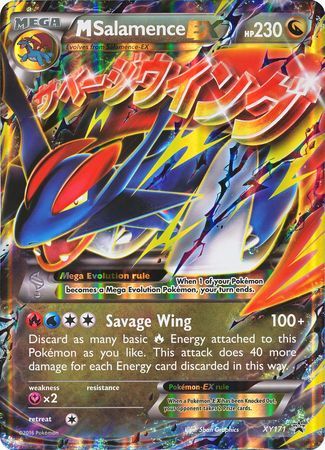 M Salamence EX (XY171) (Jumbo Card) [XY: Black Star Promos] | Card Merchant Takapuna