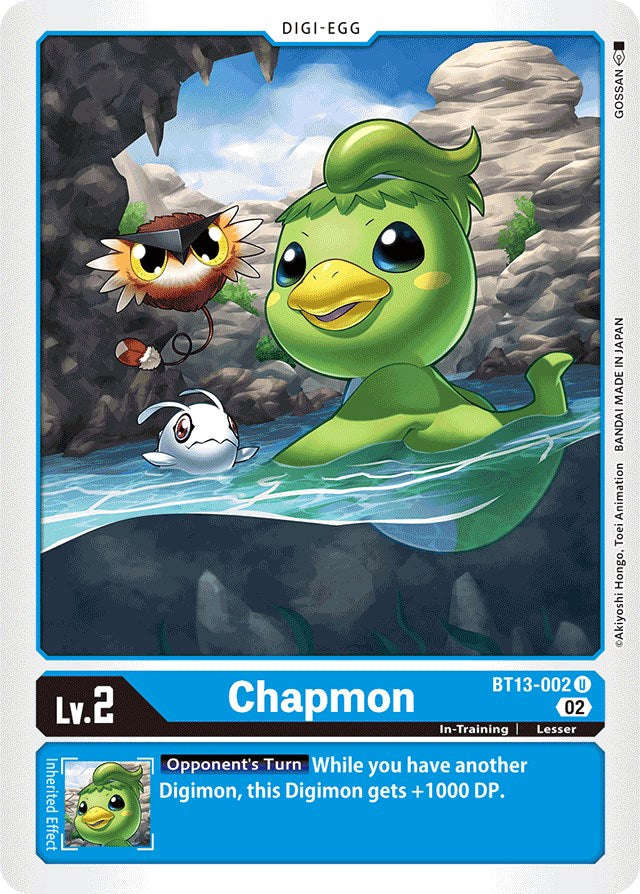 Chapmon [BT13-002] [Versus Royal Knights Booster] | Card Merchant Takapuna