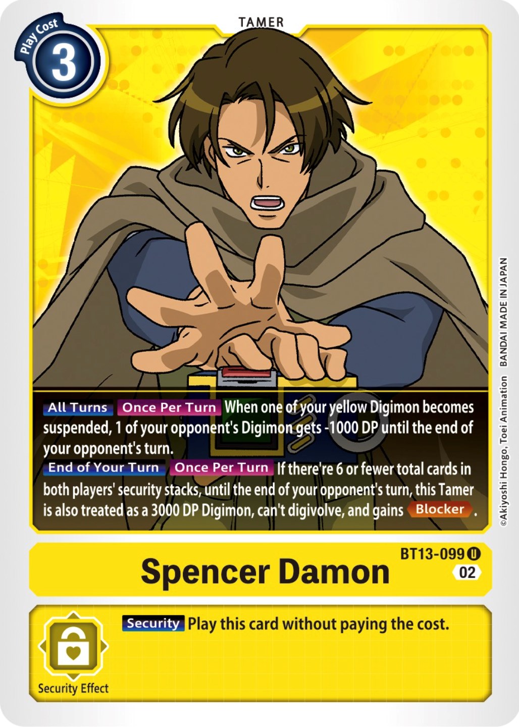 Spencer Damon [BT13-099] [Versus Royal Knights Booster] | Card Merchant Takapuna