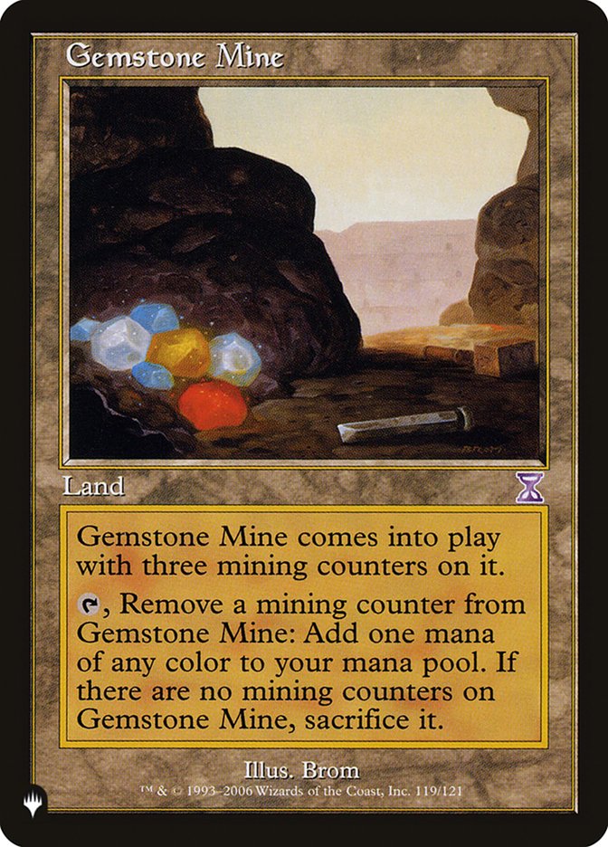 Gemstone Mine [The List] | Card Merchant Takapuna