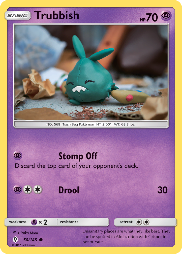 Trubbish (50/145) [Sun & Moon: Guardians Rising] | Card Merchant Takapuna