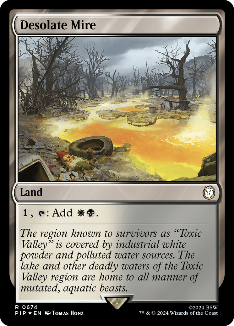 Desolate Mire (Surge Foil) [Fallout] | Card Merchant Takapuna