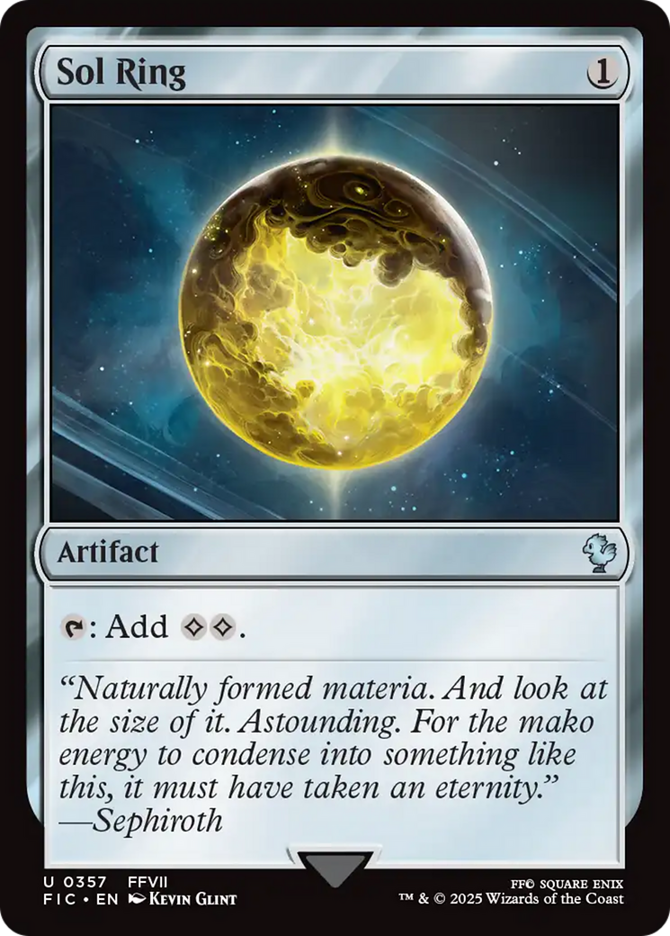 Sol Ring (0357) [FINAL FANTASY Commander] | Card Merchant Takapuna