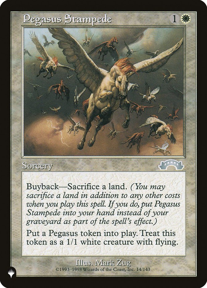 Pegasus Stampede [The List] | Card Merchant Takapuna
