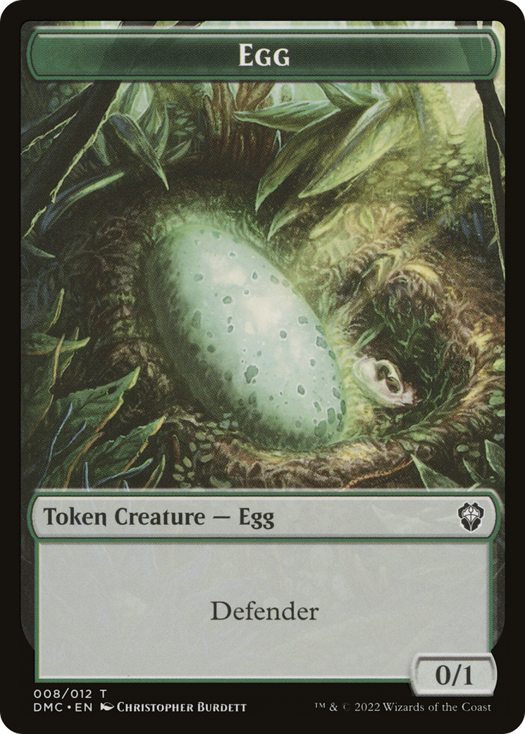 Treasure // Egg Double-Sided Token [Secret Lair Drop Series] | Card Merchant Takapuna