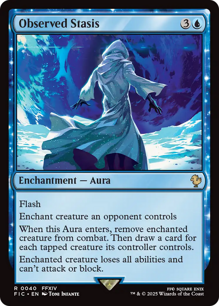 Observed Stasis [FINAL FANTASY Commander] | Card Merchant Takapuna