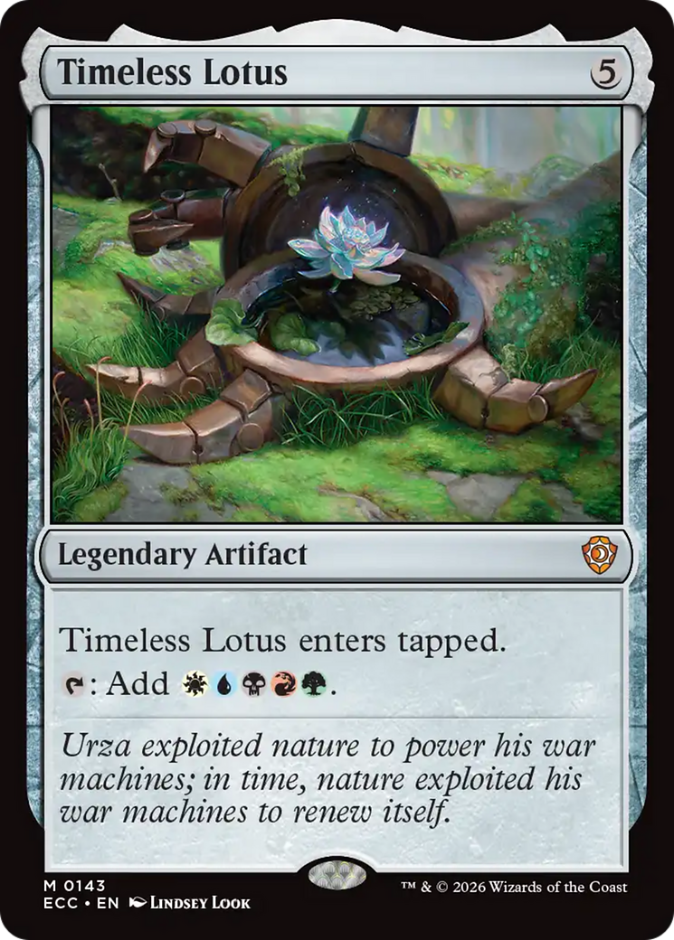 Timeless Lotus [Lorwyn Eclipsed Commander] | Card Merchant Takapuna