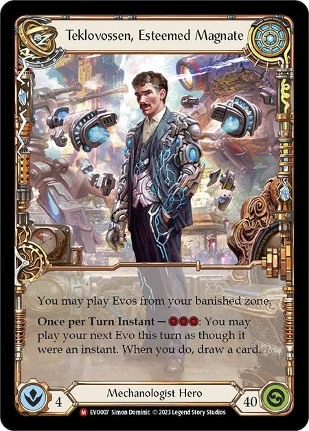 Teklovossen, Esteemed Magnate [EVO007] (Bright Lights) | Card Merchant Takapuna