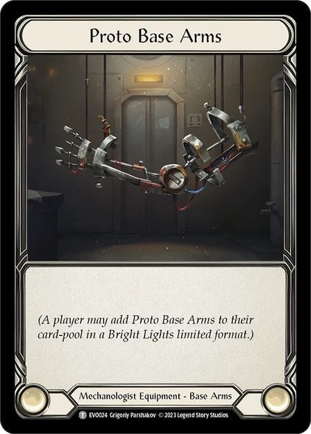 Proto Base Arms [EVO024] (Bright Lights) | Card Merchant Takapuna
