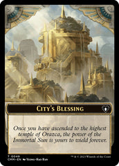 City's Blessing // Drake Double-Sided Token [Commander Masters Tokens] | Card Merchant Takapuna