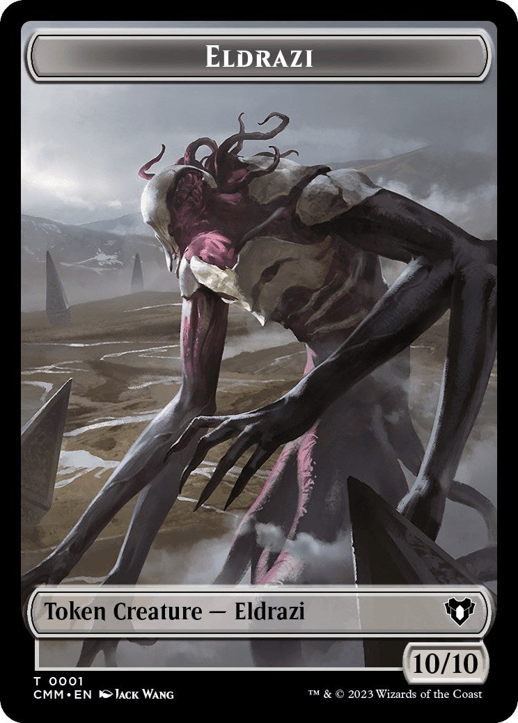 Eldrazi // Elemental (0025) Double-Sided Token [Commander Masters Tokens] | Card Merchant Takapuna