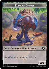 Eldrazi Spawn // Thrull Double-Sided Token [Commander Masters Tokens] | Card Merchant Takapuna
