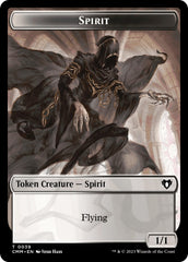 Spirit (0039) // Kor Soldier Double-Sided Token [Commander Masters Tokens] | Card Merchant Takapuna