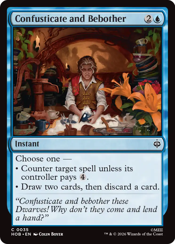Confusticate and Bebother [The Hobbit] | Card Merchant Takapuna
