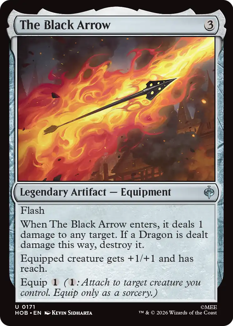 The Black Arrow [The Hobbit] | Card Merchant Takapuna
