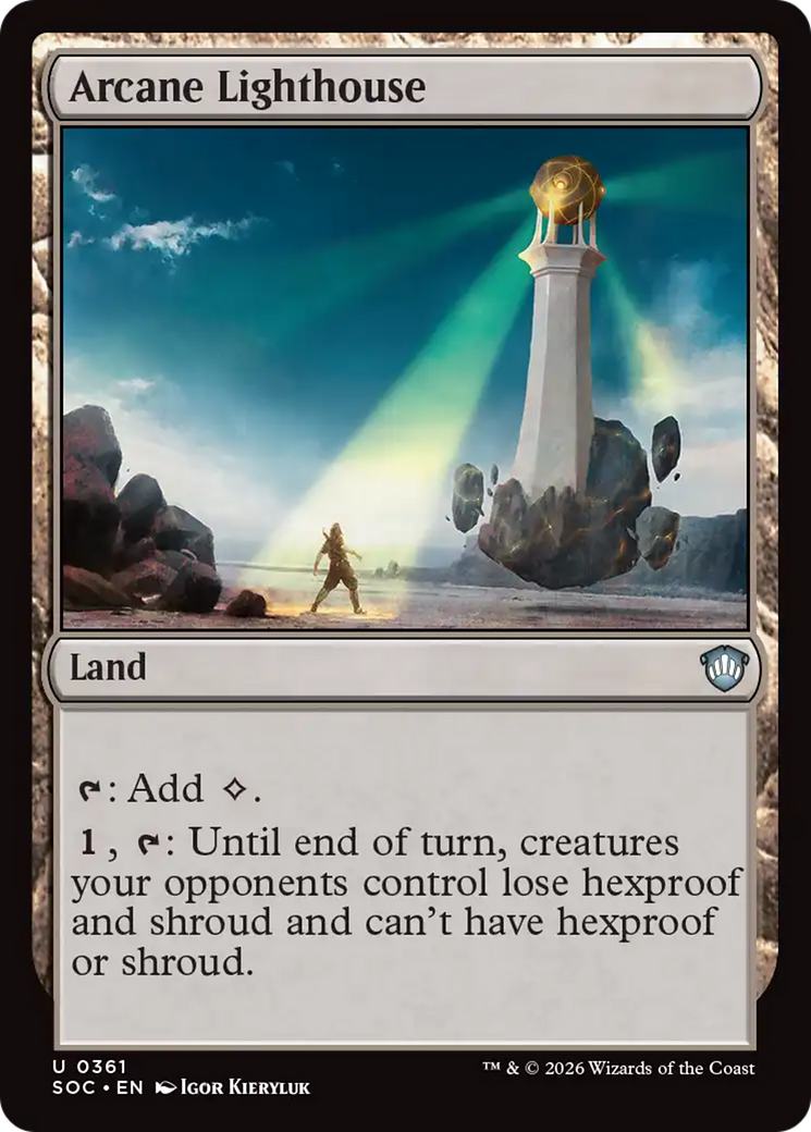 Arcane Lighthouse [Secrets of Strixhaven Commander] | Card Merchant Takapuna
