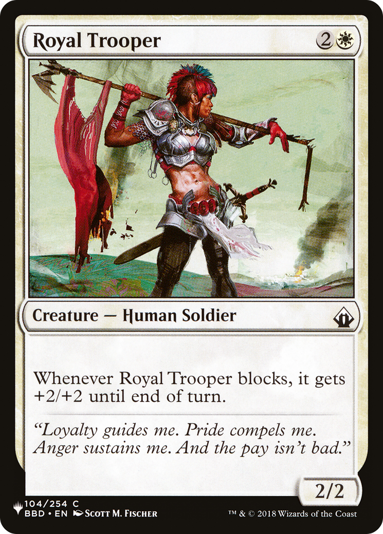 Royal Trooper [The List] | Card Merchant Takapuna