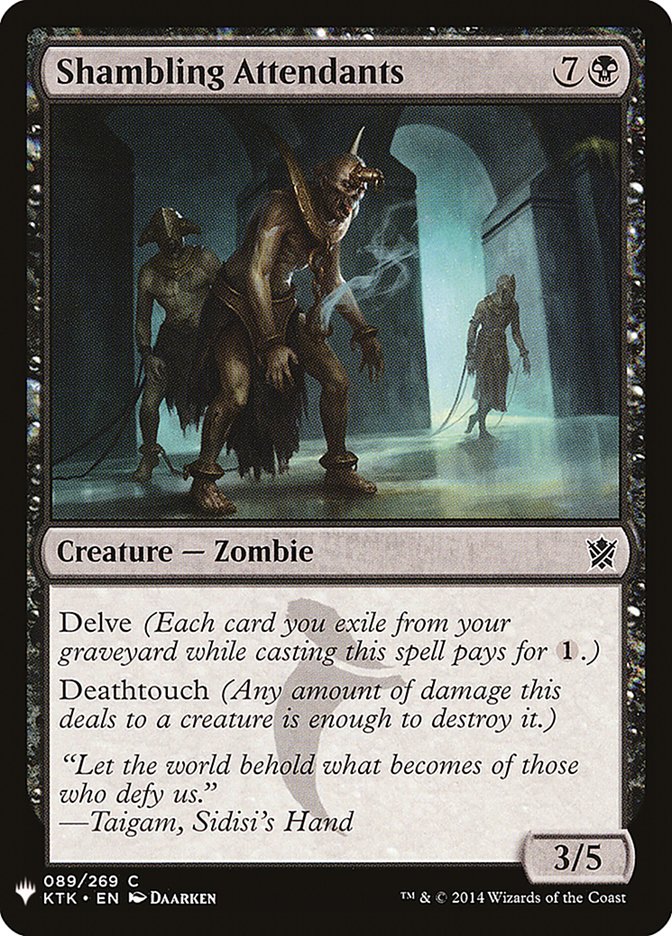Shambling Attendants [Mystery Booster] | Card Merchant Takapuna