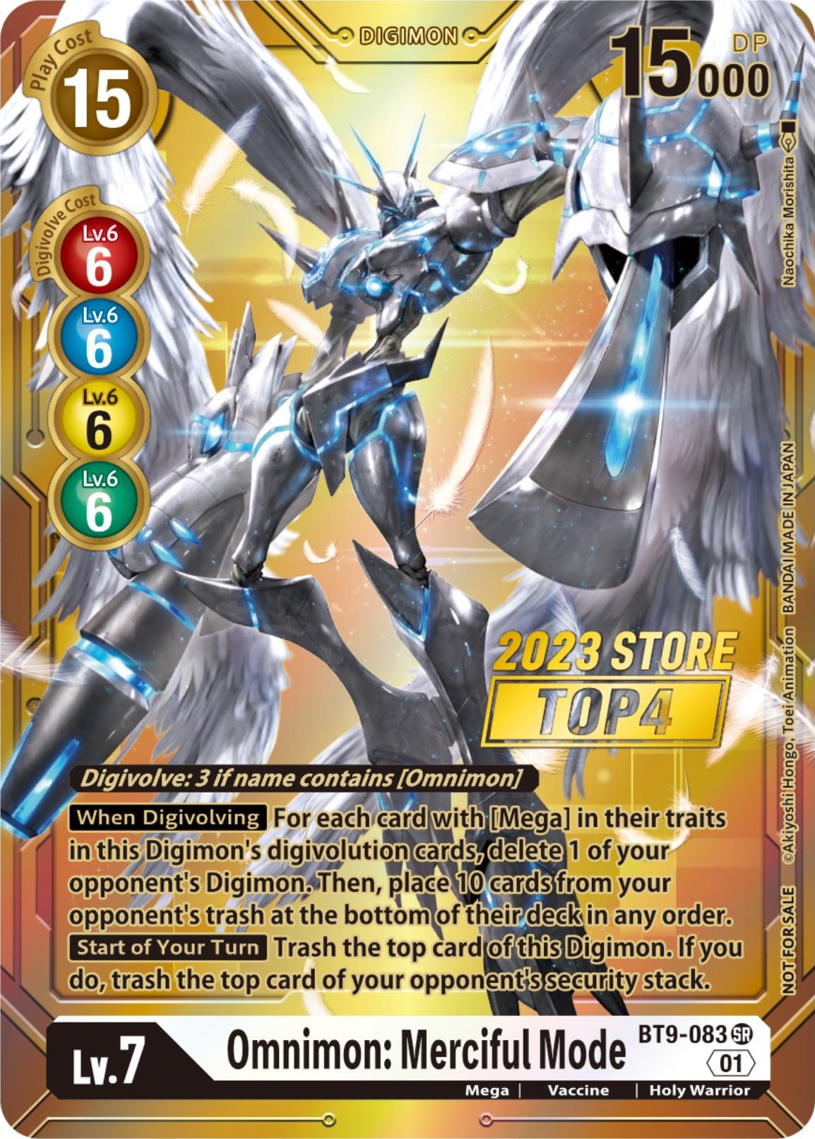 Omnimon: Merciful Mode (2023 Store Top 4) [X Record] | Card Merchant Takapuna