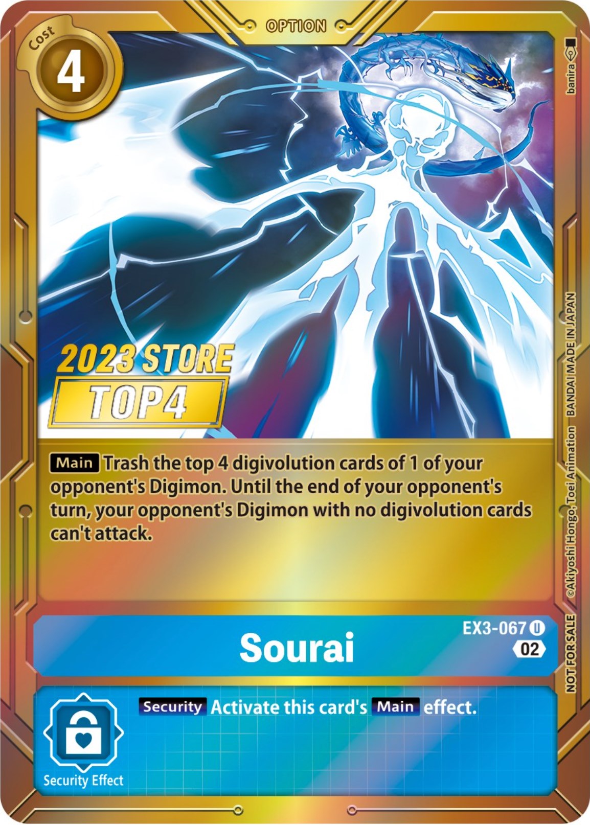 Sourai (2023 Store Top 4) [Draconic Roar] | Card Merchant Takapuna