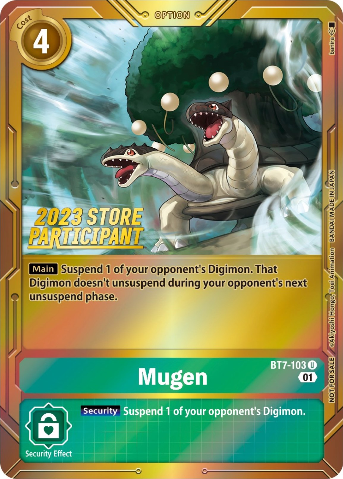 Mugen (2023 Store Participant) [Next Adventure] | Card Merchant Takapuna
